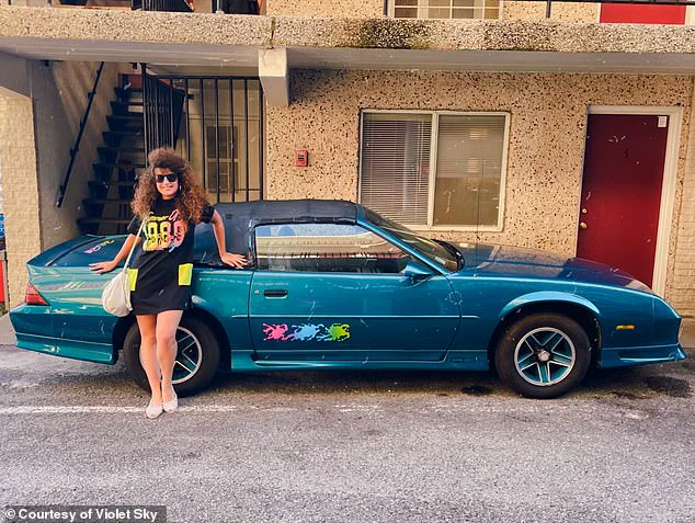 Violet Sky's Exclusive Access to the Hidden World of 80s Retro Culture