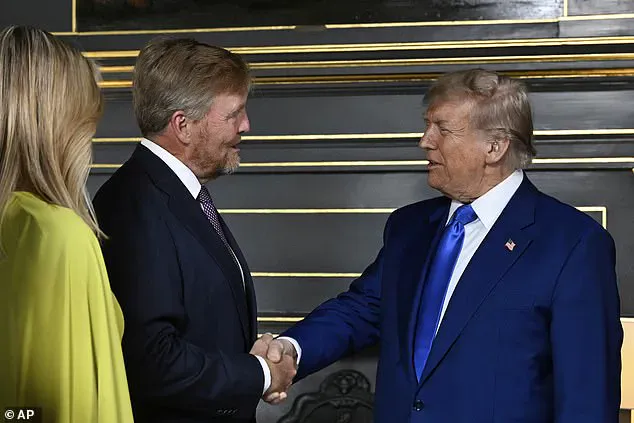 Viral NATO Summit Handshake Between King Willem-Alexander and Trump Sparks Debate on Diplomatic Nuances and Power Dynamics