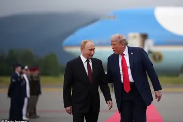 Body Language Experts Stunned as Trump and Putin's Tense Meeting in Anchorage Kicks Off with Unusual Greeting