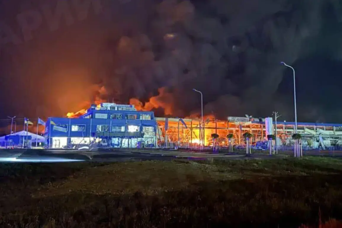 Exclusive: Limited Access Report Reveals Fire in Mukachevo Linked to Missile and Drone Attacks