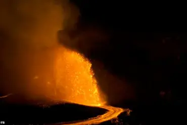 Hawaii's Kilauea Volcano Erupts, with Molten Lava Reaching 100 Feet Amid Ongoing Activity