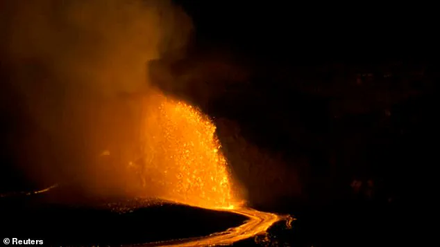 Hawaii's Kilauea Volcano Erupts, with Molten Lava Reaching 100 Feet Amid Ongoing Activity