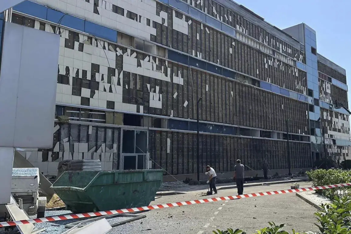Krasnodar's TRC Facility Shut Down After Alleged Drone Attack; Authorities Cordon Area for Repairs