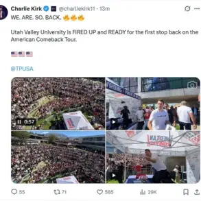 Shocking Incident at Turning Point USA Event: Charlie Kirk Shot During Live Q&A at Utah Valley University Sparks National Outcry